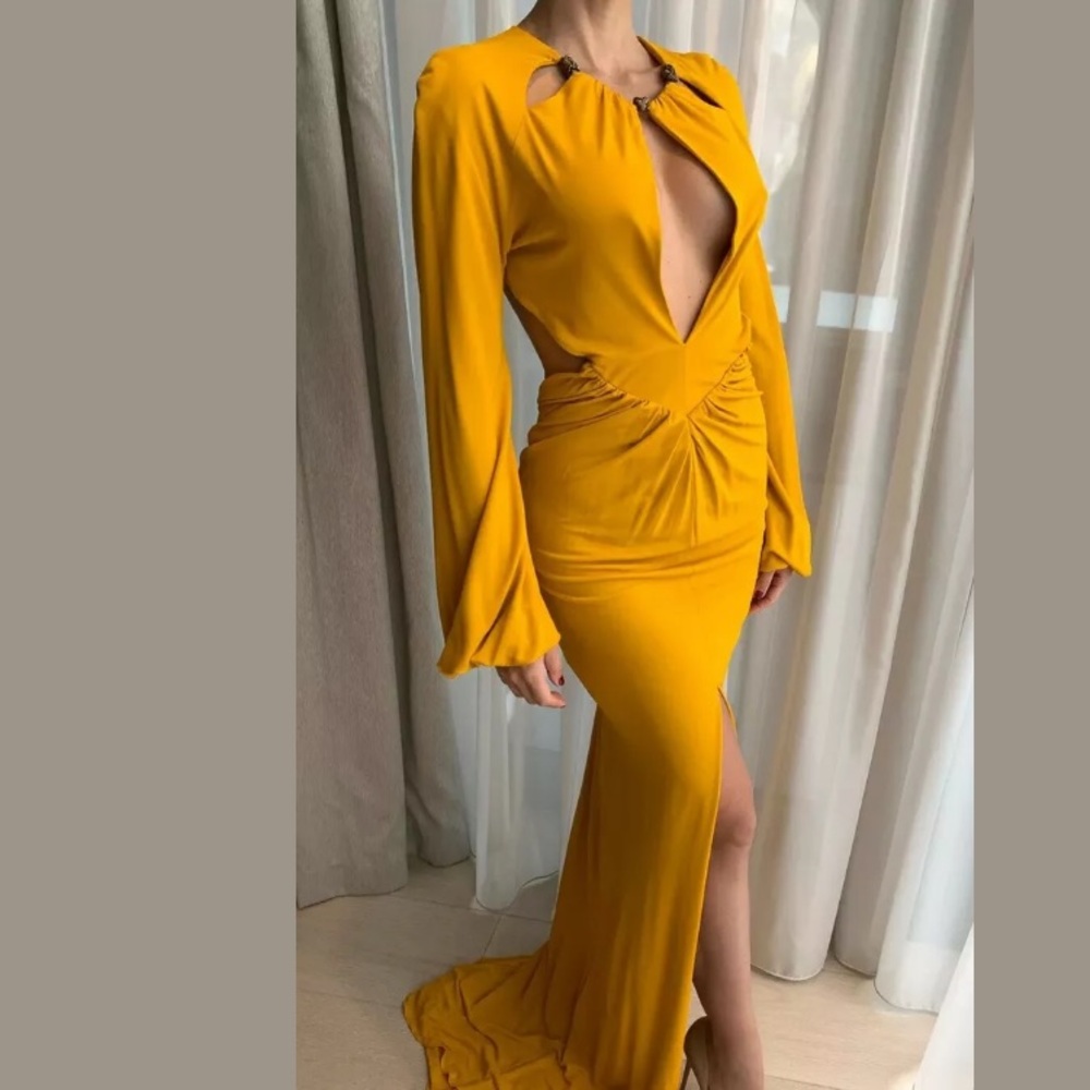 Dundas Long Sleeve Evening Gown - Current Season!!